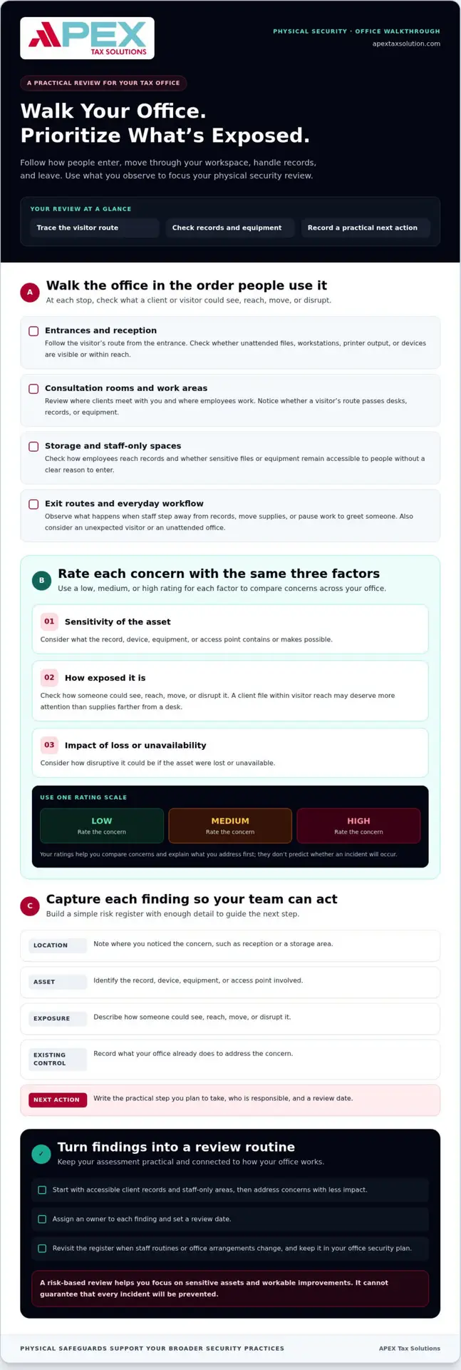 Physical Security Measures for Tax Offices: A Practical 2026 Checklist